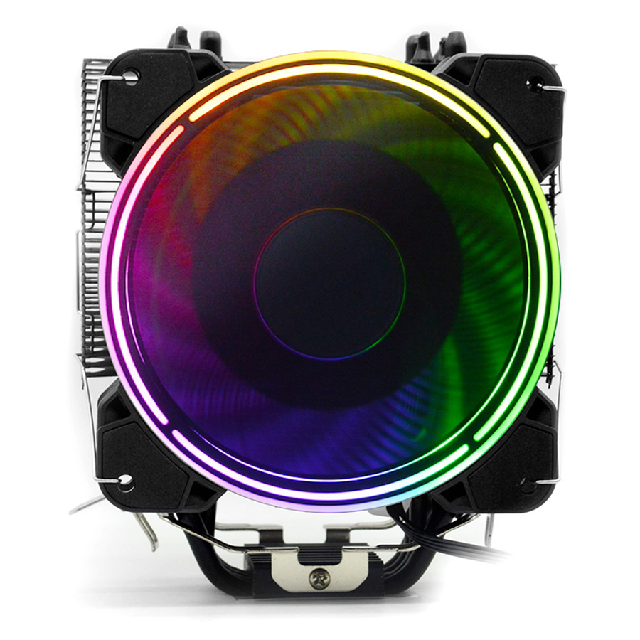 120mm 4 Heatpipe ARGB CPU COOLER for intel LGA 115X/1366/2011/2066/AMD ...
