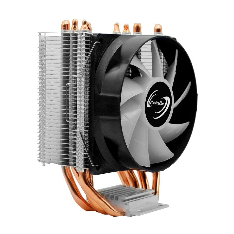 90mm 4 heatpipe RGB CPU coolers for intel LGA 115X 1366 2011 2066 AMD ...